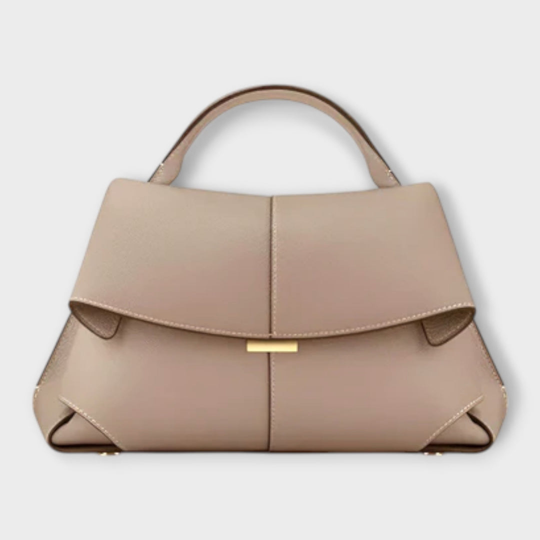 Structured everyday handbag in five shades for women