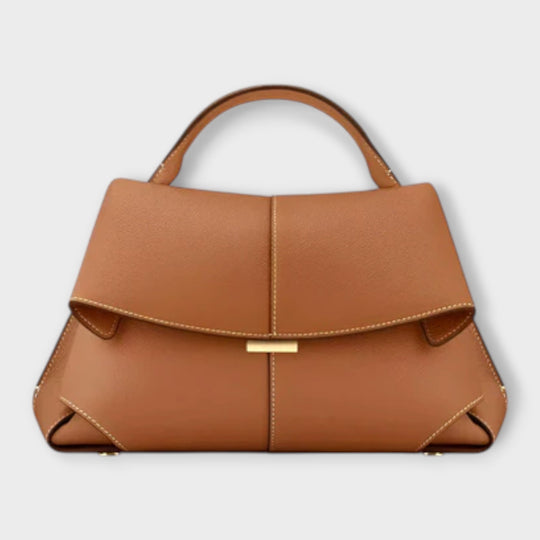 Structured everyday handbag in five shades for women