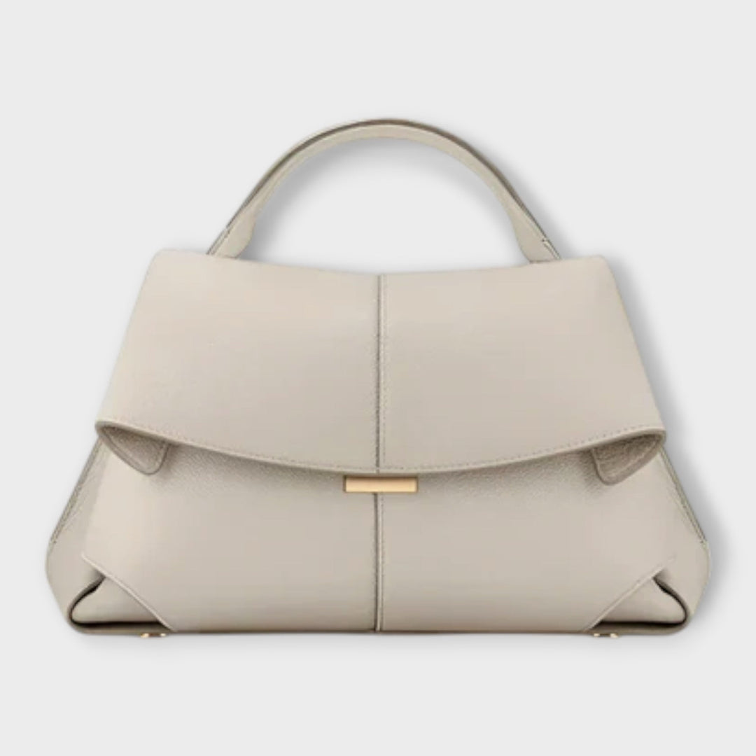 Structured everyday handbag in five shades for women