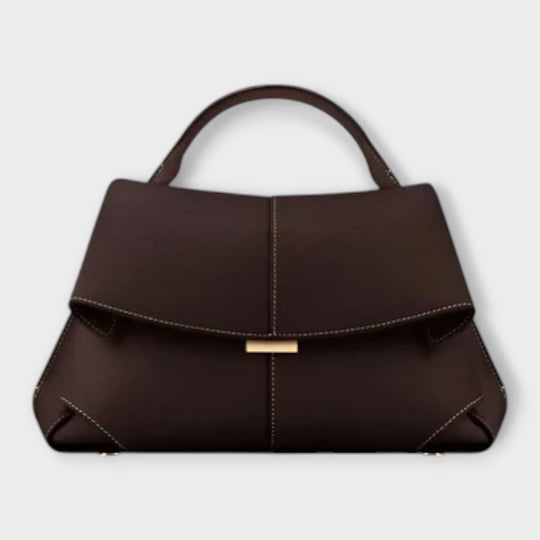 Structured everyday handbag in five shades for women