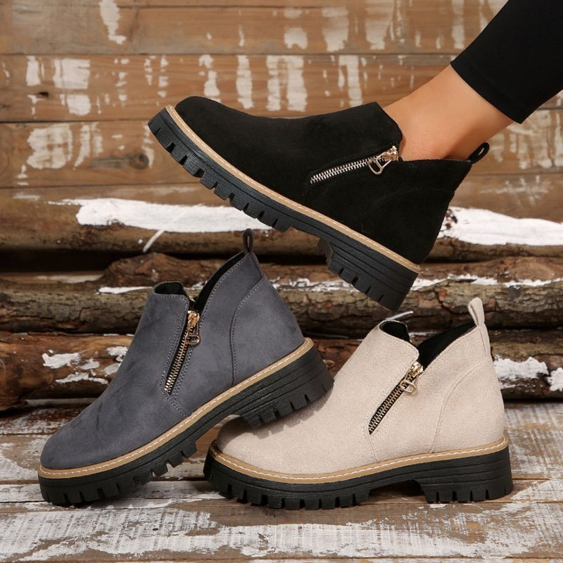 Comfort boots in six colors for women