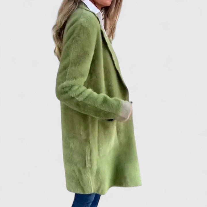 Green blazer for women