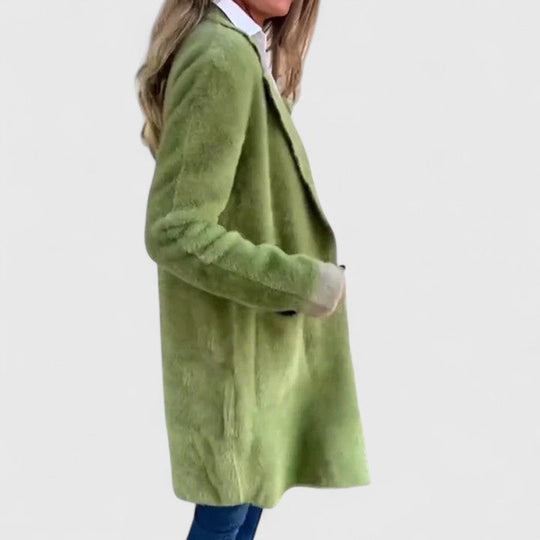 Green blazer for women