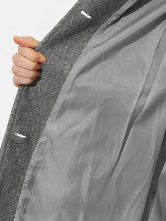 Single breasted trench coat for women in six colors