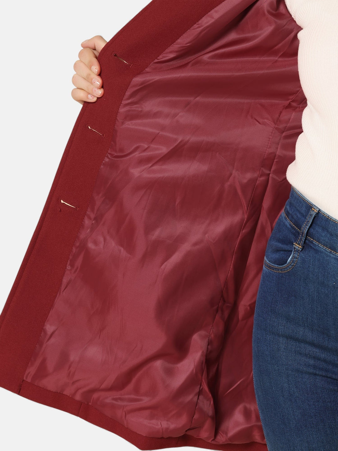 Single breasted trench coat for women in six colors